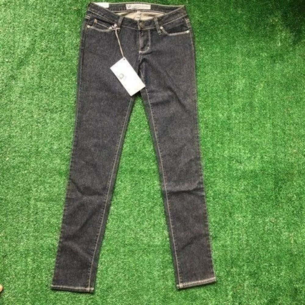 Bull Heads Blue Skinny Low Rise Jeans Size 3